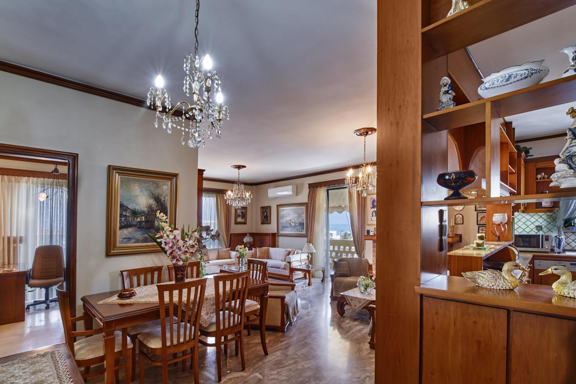 Amalia'S Sea View Home Réthimno Kültér fotó